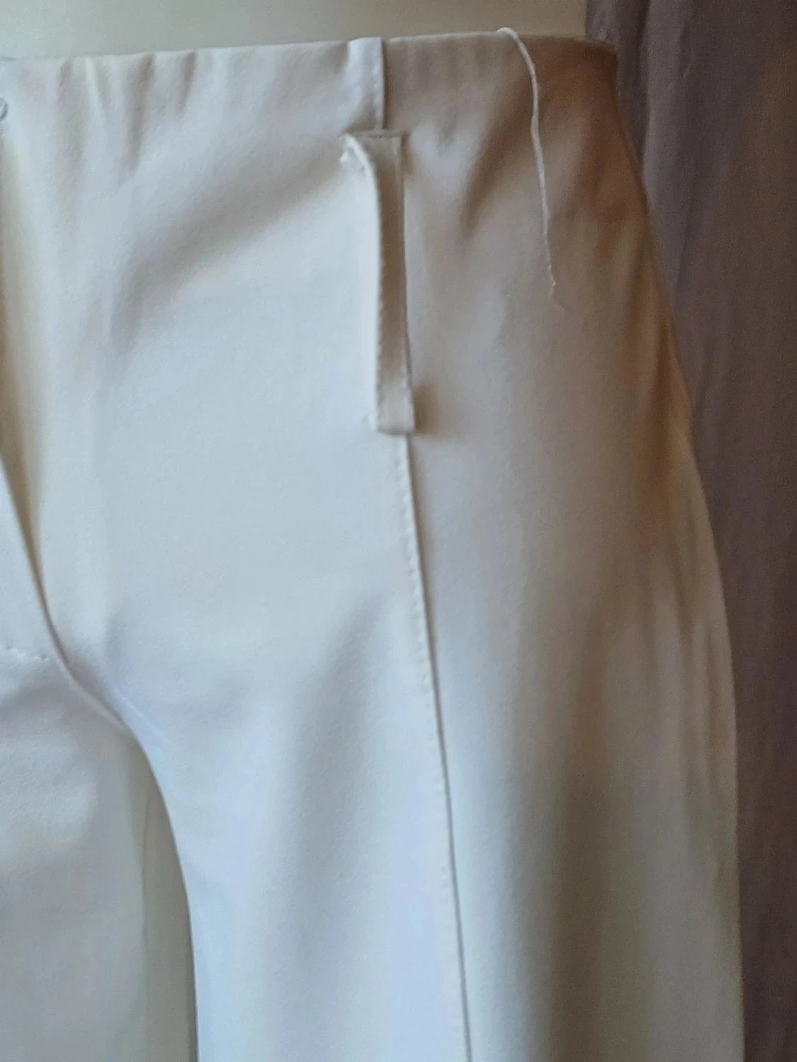 Pantacourt sarouel branco 36 yk2000 vintage – photo 10